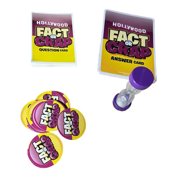 Spin Master Hollywood Fact or Crap Game - Picture 2 of 4